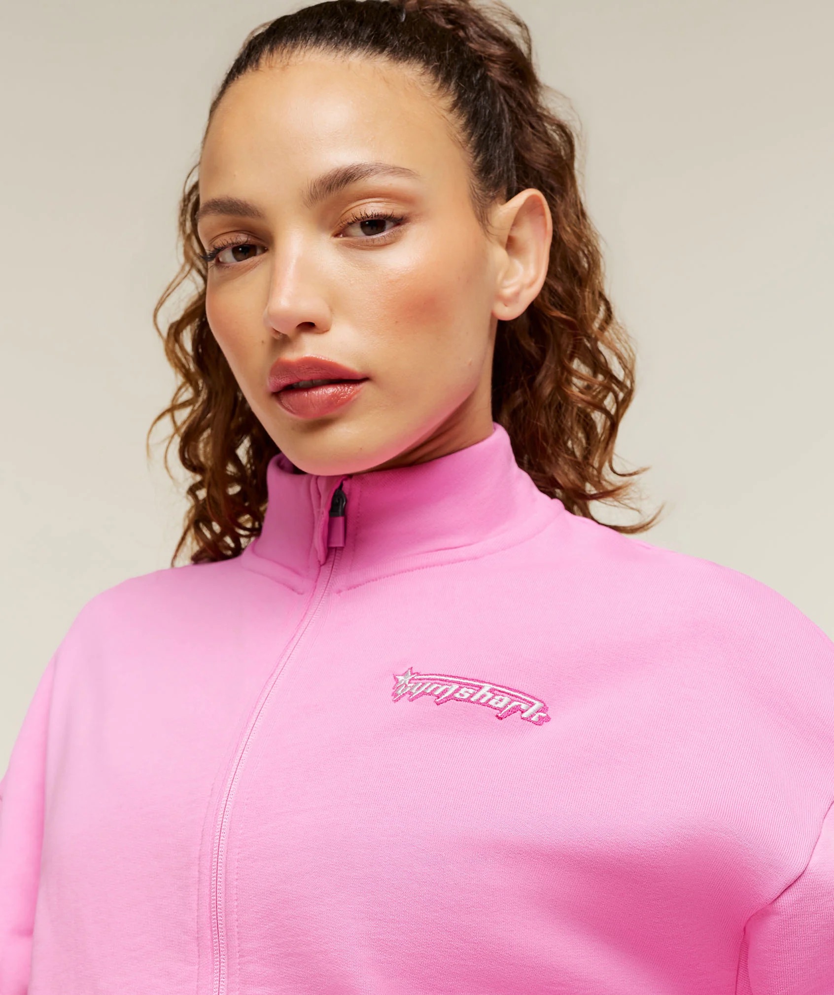 script embroidery full zip jacket script embroidery full zip jacket